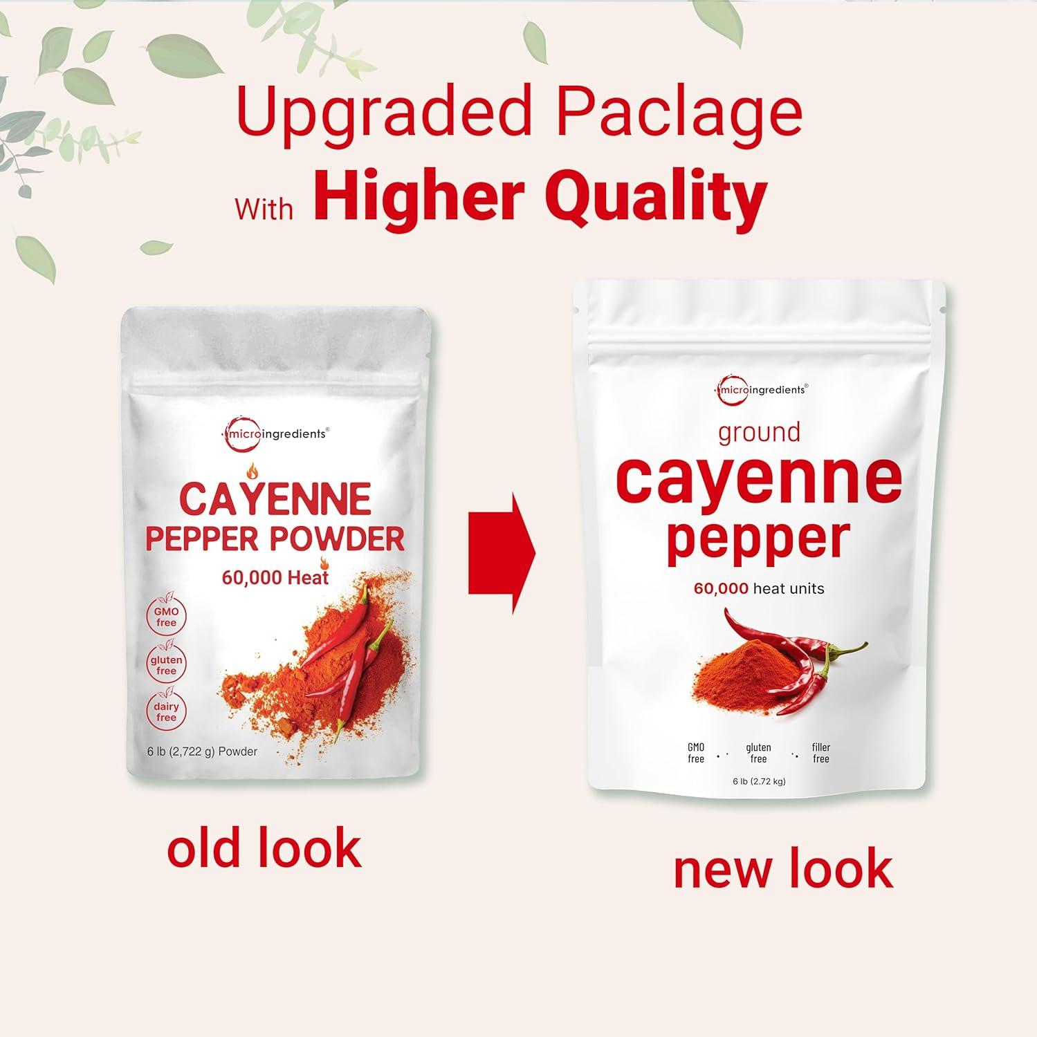 image:imageGround Cayenne Pepper Powder 6lbs 60000 SHU Heat Premium Source for Spice amp Seasoning Garden Protection from Wildlife Additive Free NonGMO Bulk Supply