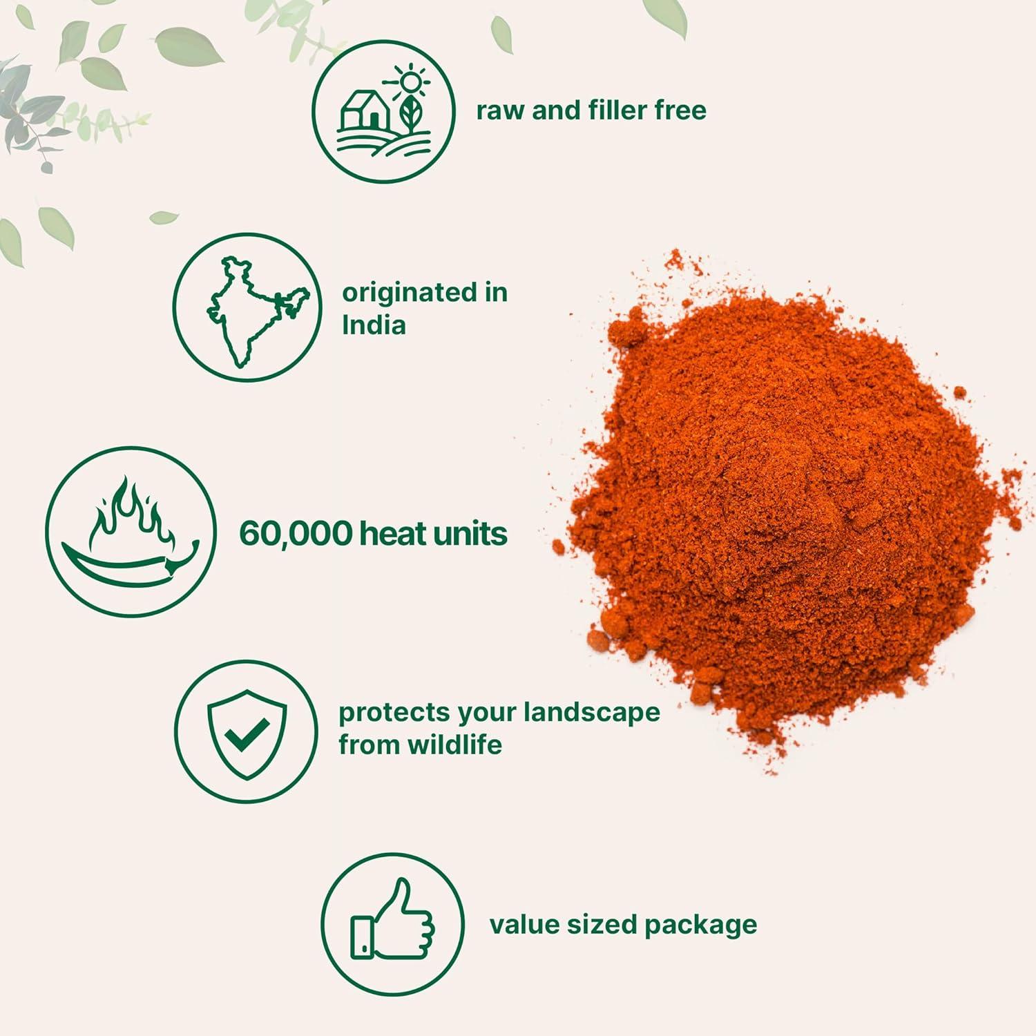 image:imageGround Cayenne Pepper Powder 6lbs 60000 SHU Heat Premium Source for Spice amp Seasoning Garden Protection from Wildlife Additive Free NonGMO Bulk Supply