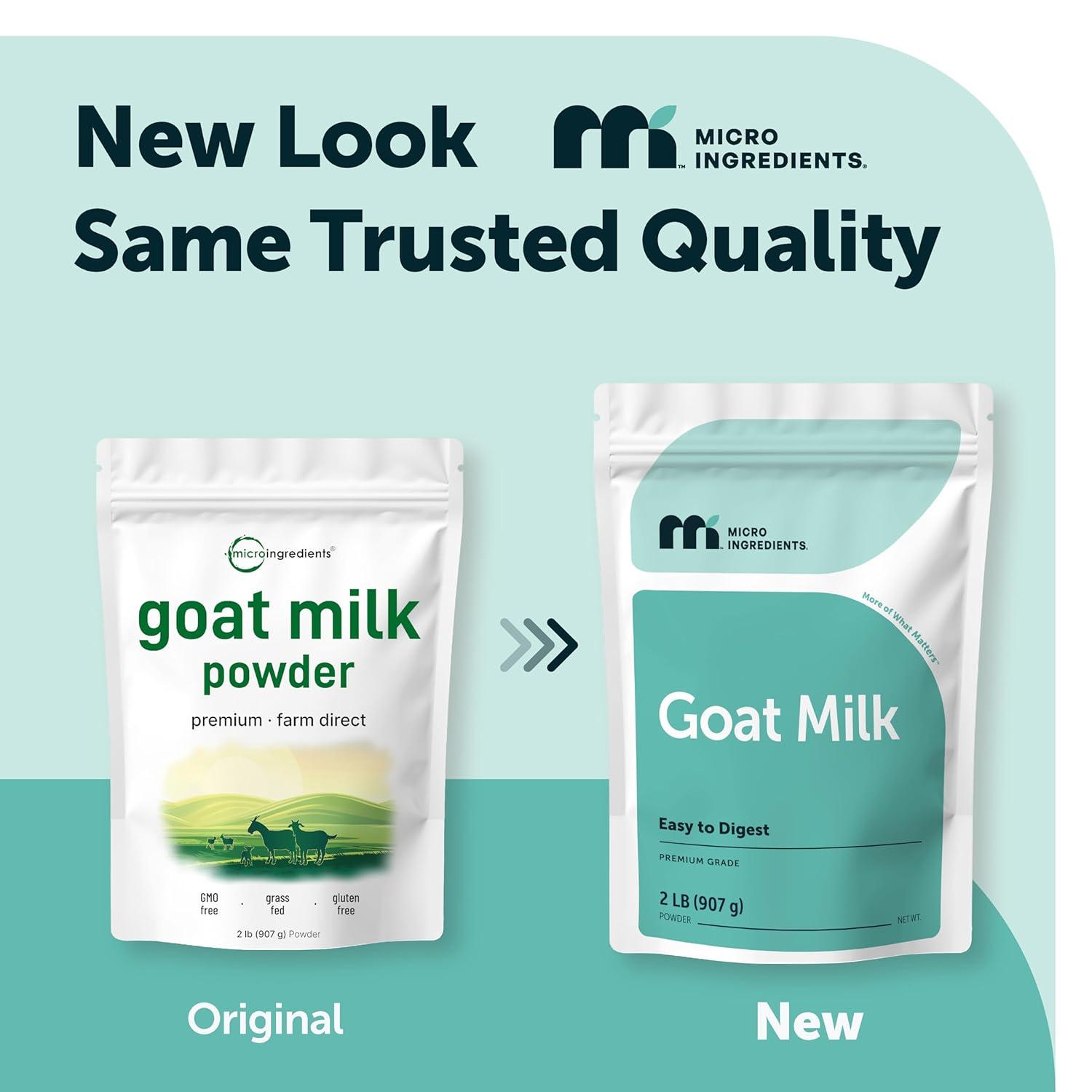 image:imageMicro Ingredients Goat Milk Powder 2 lb 907 g Single Ingredient Powdered Goat Milk Smooth amp Creamy for Coffee Drinks amp Recipes NonGMO Gluten Free2 Pound Pack of 1