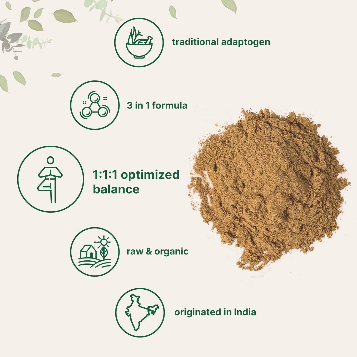 image:imageOrganic Triphala Powder 2 Pounds Amla Haritaki Bibhitaki India Origin Herbal Adaptogen Supplement Supports Colon amp Immune Health Vegan No GMOS