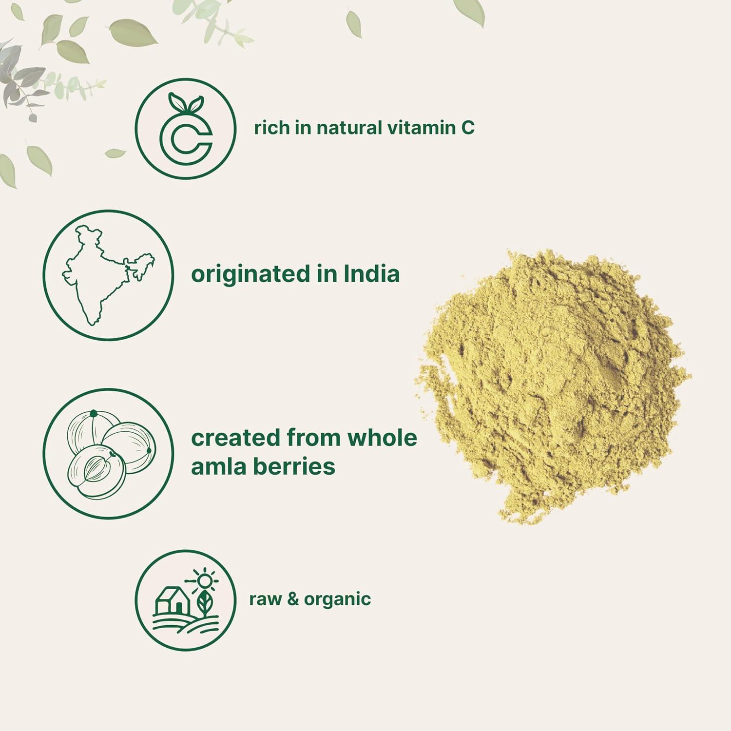 image:imageMicro Ingredients Organic Amla Powder Amalaki 32oz India Origin Gooseberry Powder Rich in Vitamin C Antioxidants Supports Immune Digestive amp Skin Health NonGMO Vegan amp Keto Friendly