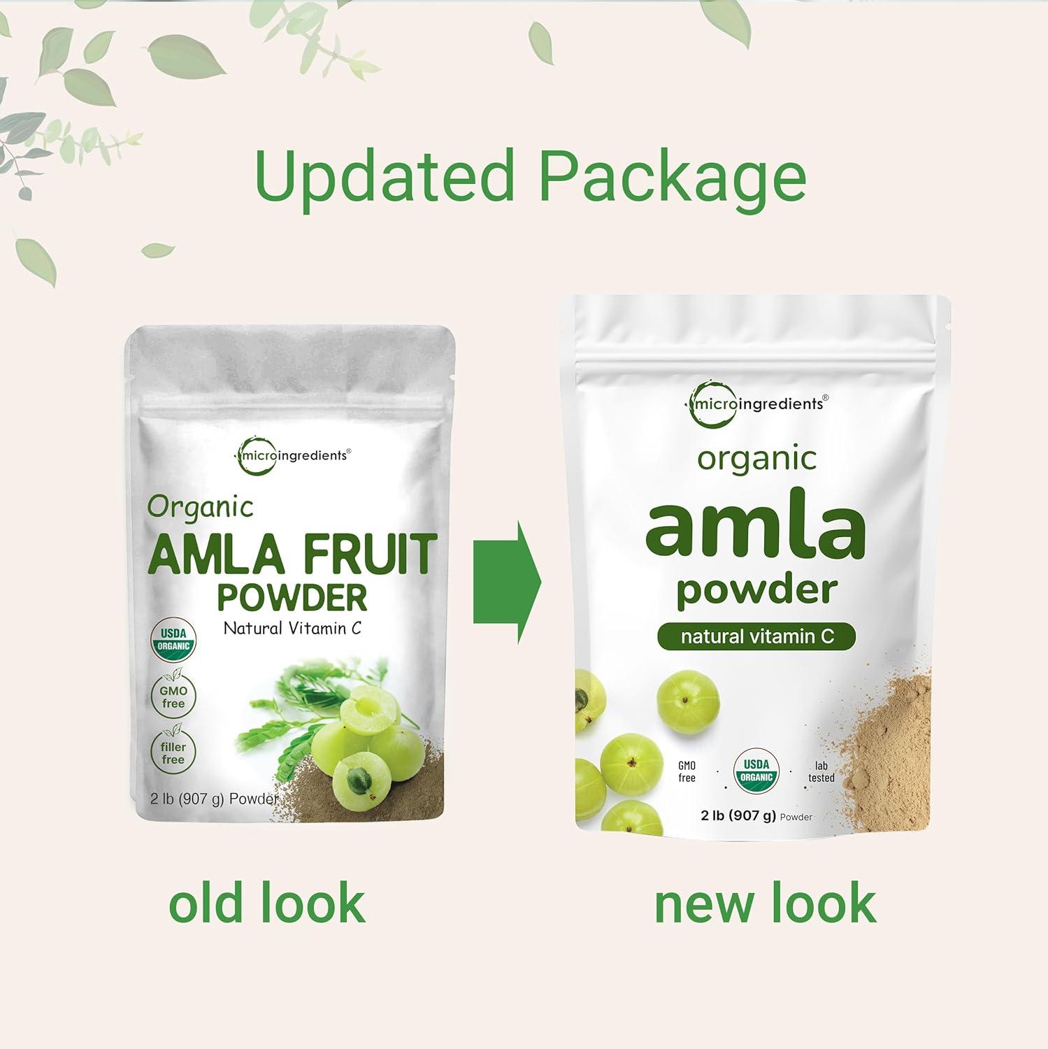 image:imageMicro Ingredients Organic Amla Powder Amalaki 32oz India Origin Gooseberry Powder Rich in Vitamin C Antioxidants Supports Immune Digestive amp Skin Health NonGMO Vegan amp Keto Friendly