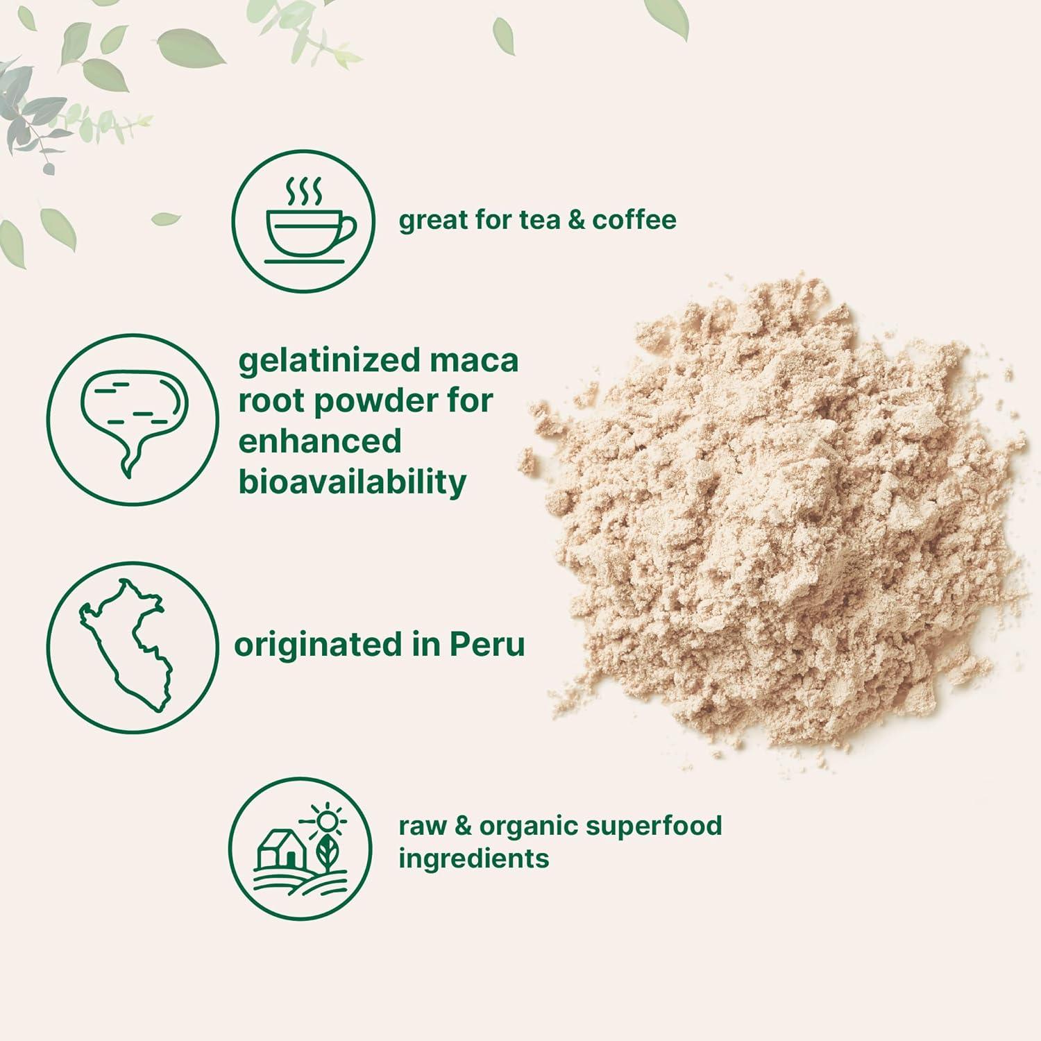 image:imageMicro Ingredients Organic Maca Root Powder 2 Pound Gelatinized for Better Absorption Rich in Antioxidants No GMOs Vegan Friendly and Peru Origin