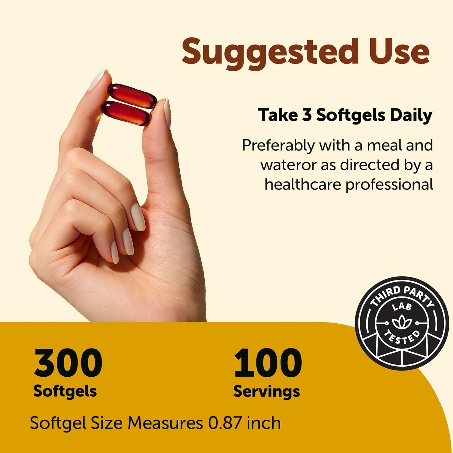 image:imageMicro Ingredients Pumpkin Seed Oil with Saw Palmetto 75 Softgels Cold Pressed Pure Virgin Oil Essential Fatty Acids amp Phytosterols Natural Herbal Supplement NonGMO300 Count Pack of 1