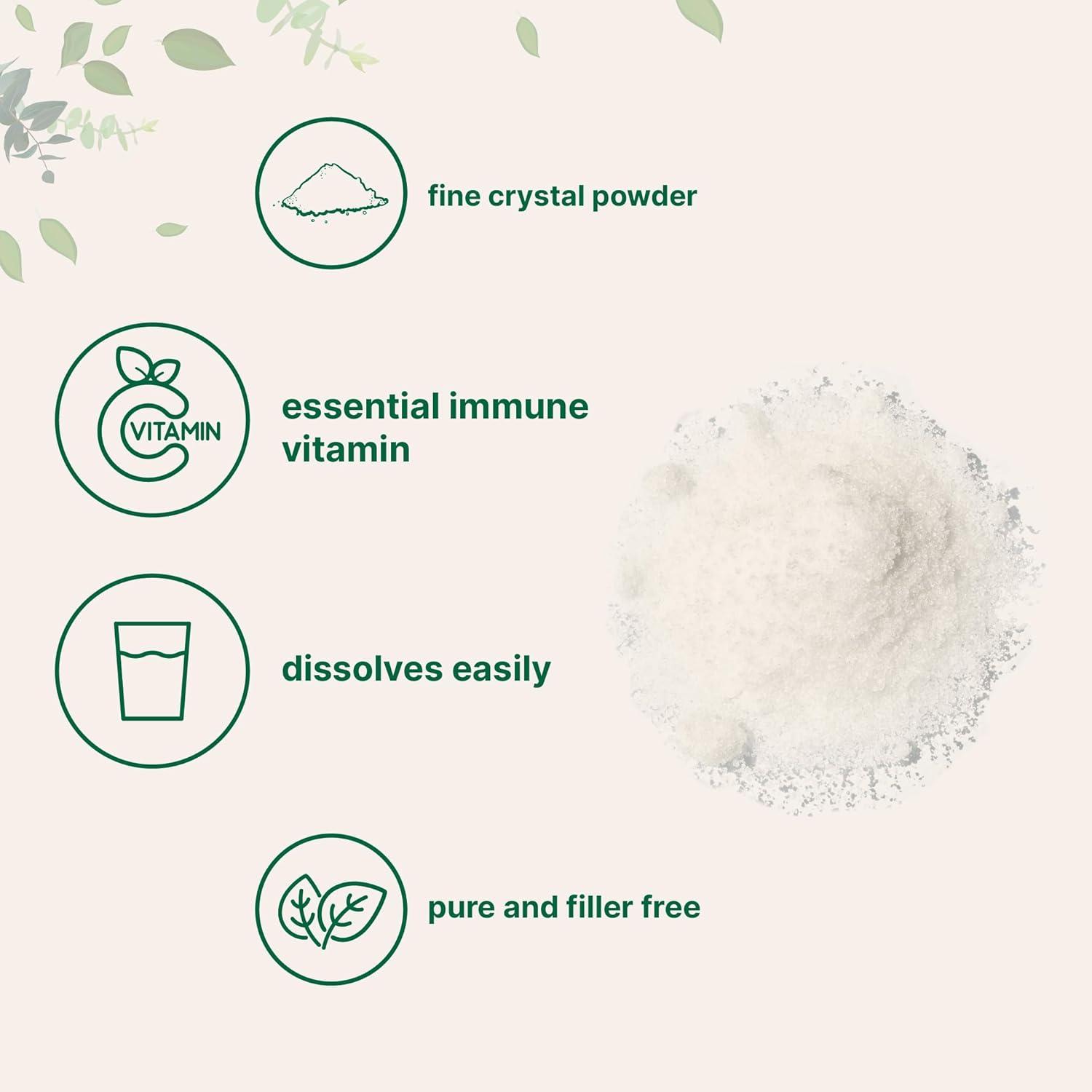 image:imageMicro Ingredients Pure Vitamin C Powder 22lbs 1kg Unflavored Ascorbic Acid Supplements Vitamins for Women amp Men NonGMO Gluten Free