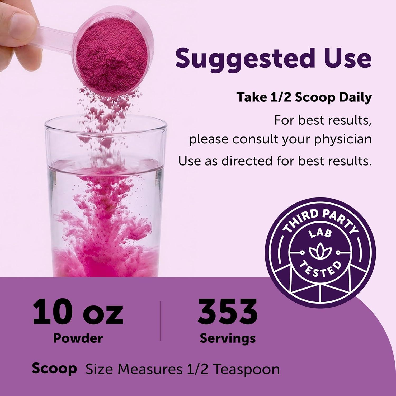 image:imageOrganic Blueberry Extract Powder 10oz 100 Natural Fruit Powder FreezeDried Wild Blueberries Source No Sugar amp Additives Great Flavor for Drinks Smoothie amp Beverages NonGMO amp Vegan