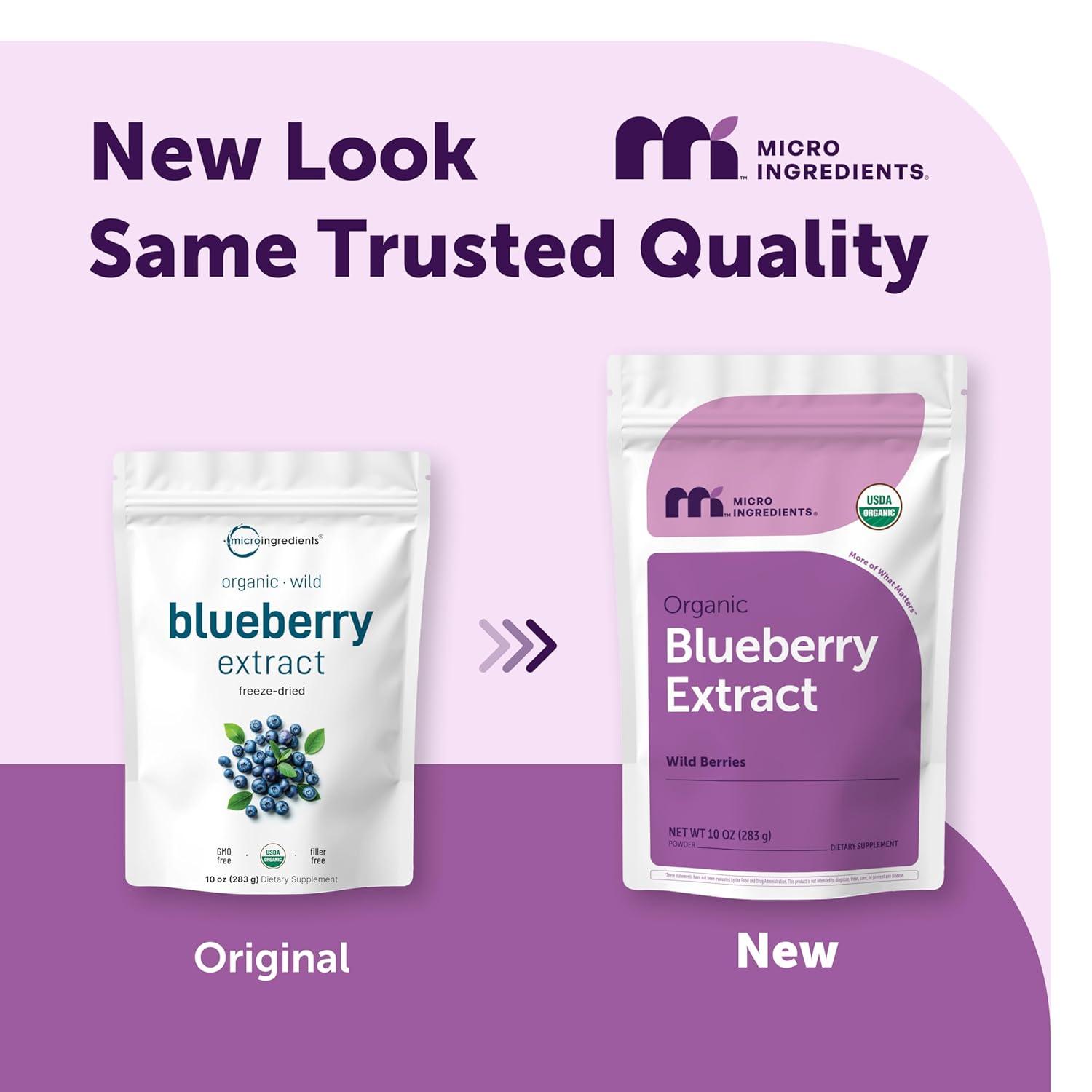 image:imageOrganic Blueberry Extract Powder 10oz 100 Natural Fruit Powder FreezeDried Wild Blueberries Source No Sugar amp Additives Great Flavor for Drinks Smoothie amp Beverages NonGMO amp Vegan