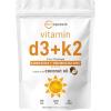 image:imageMicro Ingredients Vitamin D3 5000 IU  K2 MK7 100 mcg 300 Softgels  Virgin Coconut Oil  2in1 Support  Easy to Swallow NonGMO