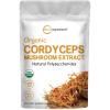 image:imageOrganic Cordyceps Mushroom Extract Powder 8 Ounces  1001 Fruit Body amp Mycelium Extract  Active Polysaccharides amp Cordycepic Acid