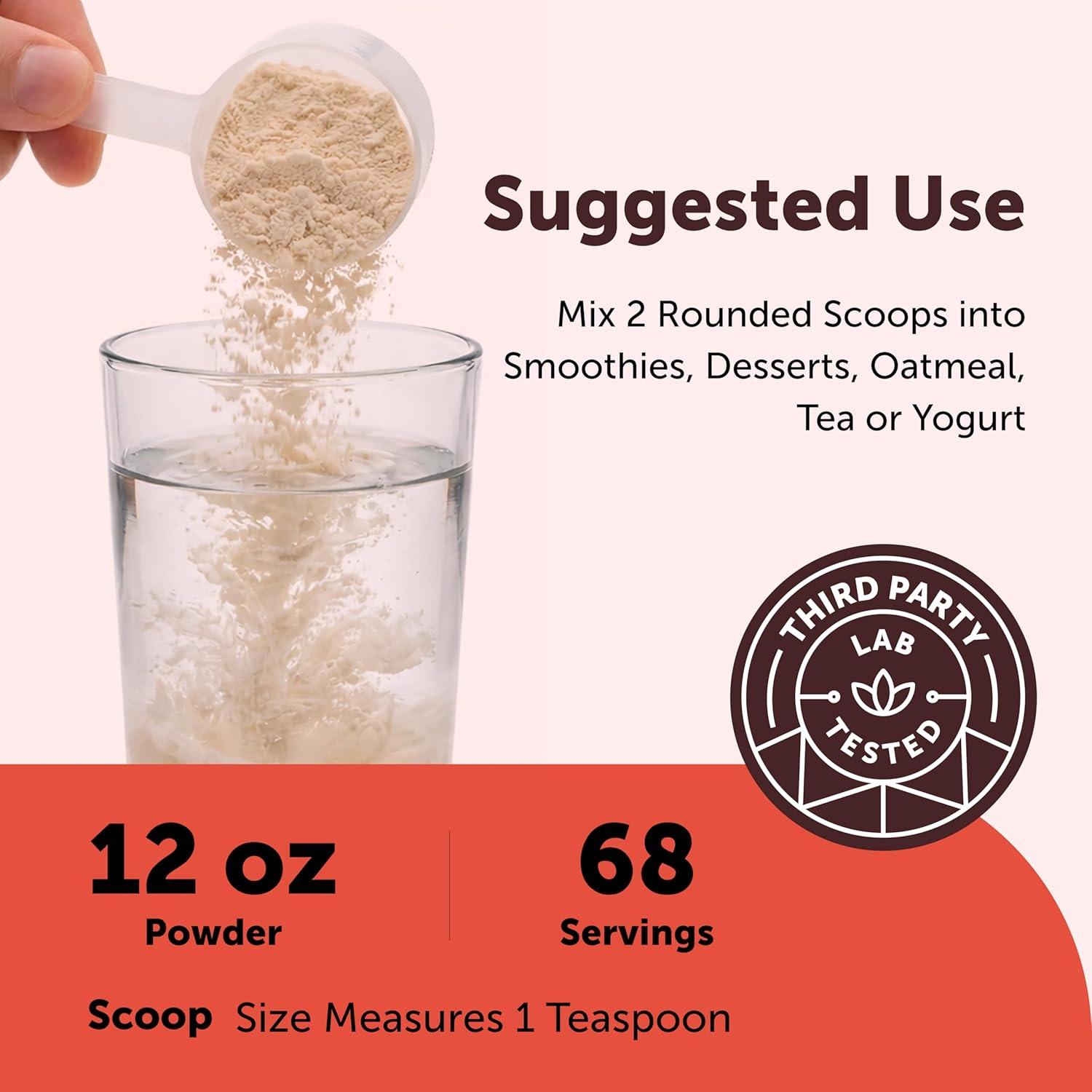 image:imageMicro Ingredients Organic Camu Camu Powder 12 oz Freshly Harvested Berry Source Source of Naturally Occurring Vitamin C NonGMO Vegan Friendly