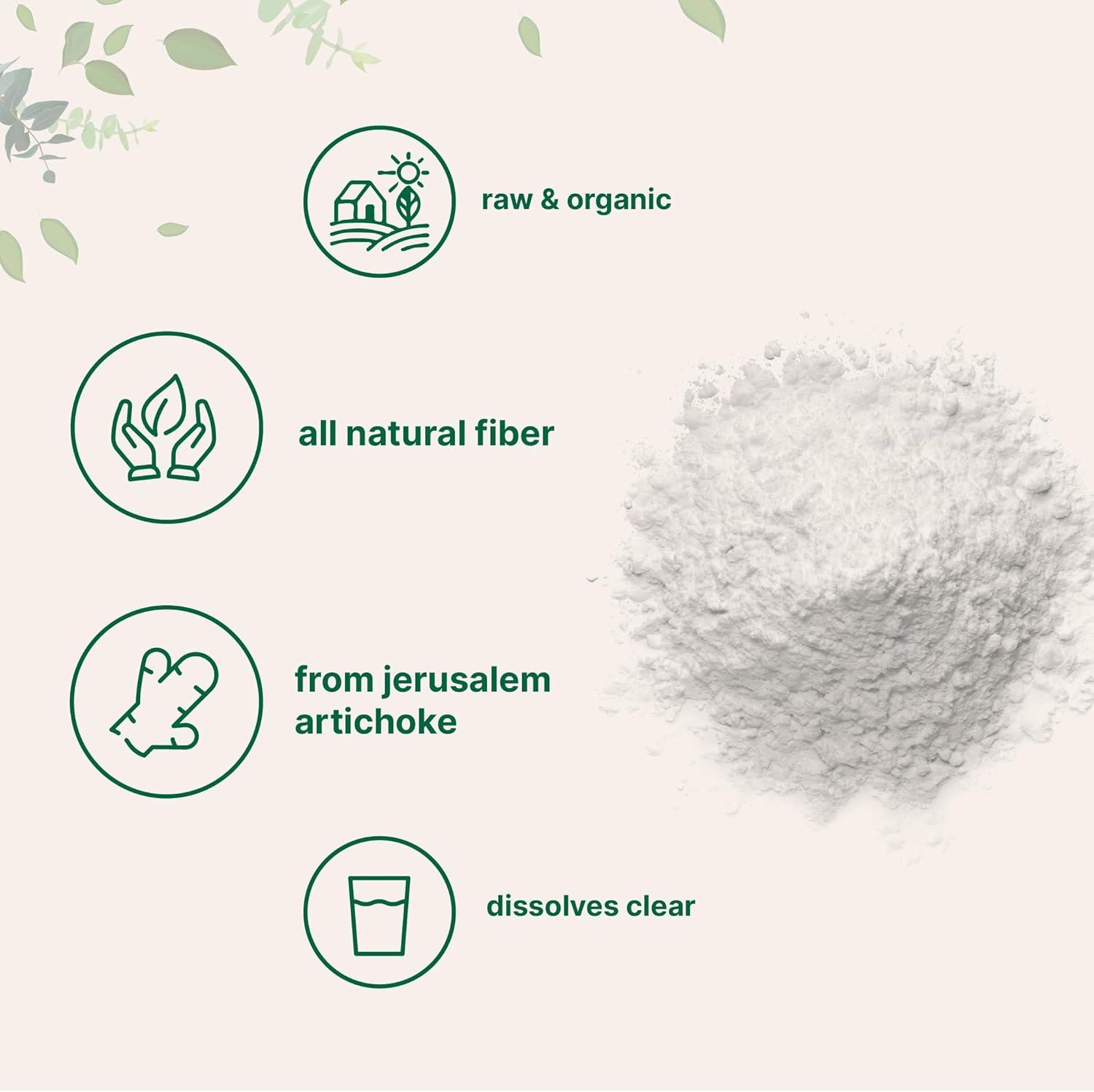 image:imageMicro Ingredients Organic Inulin FOS Fiber Powder 22 lbs Quick WaterSoluble Prebiotic Natural Fiber for Smoothies amp Drinks Vegan Friendly Dissolves Clear22 Pound Pack of 1