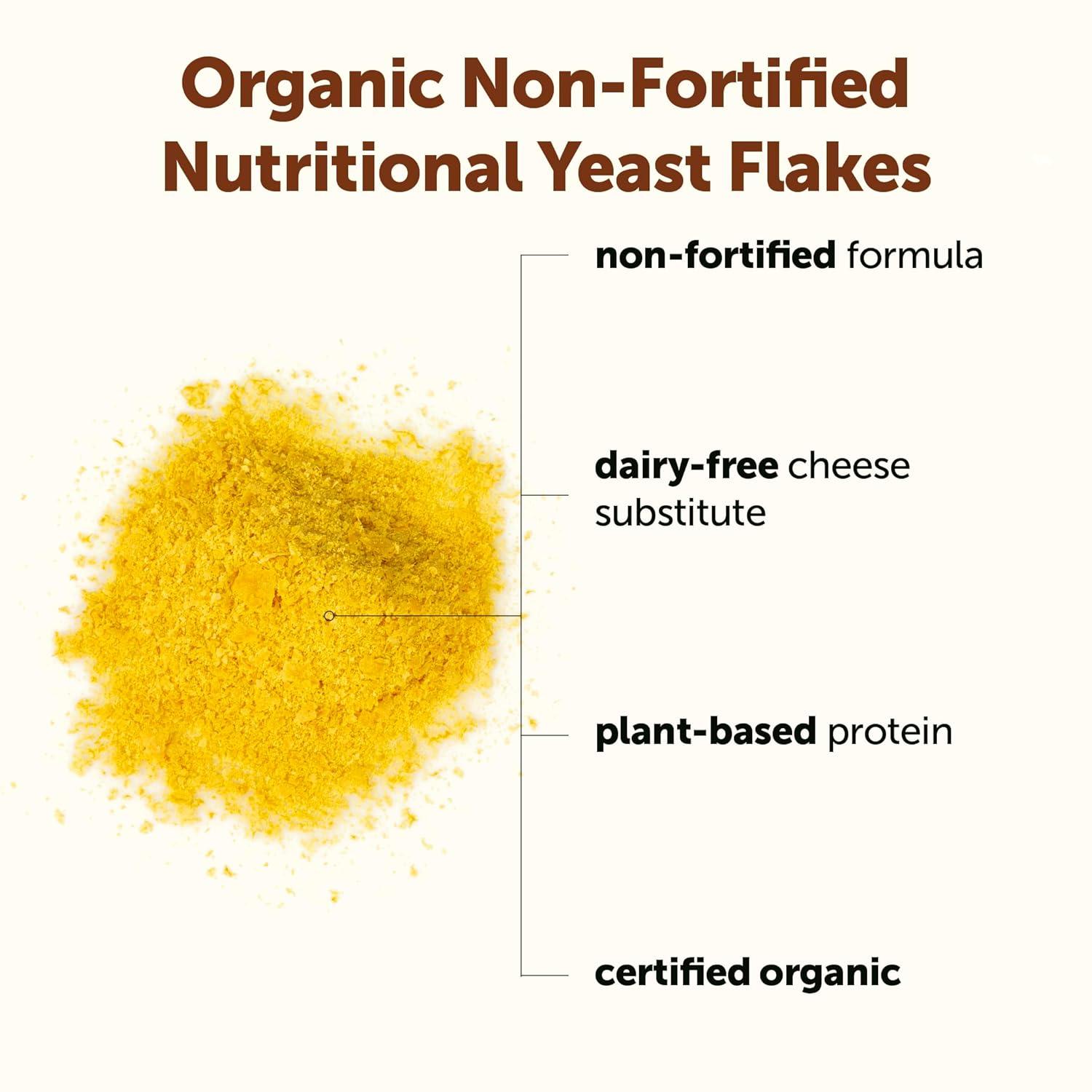 image:imageMicro Ingredients Organic NonFortified Nutritional Yeast Flakes 2 Pounds Vegan Protein B Vitamins amp Betaglucans Keto Friendly Dairy Free Cheese Substitute NonGMO Gluten Free