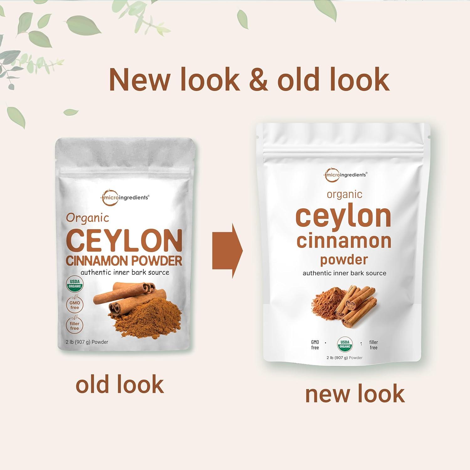 image:imageOrganic Ceylon Cinnamon Powder 2 lb Premium Sri Lanka Source Sweet amp Earthy Flavor Great for Baking Cooking amp Drinks Additive Free NonGMO Bulk Supply2 Pound Pack of 1