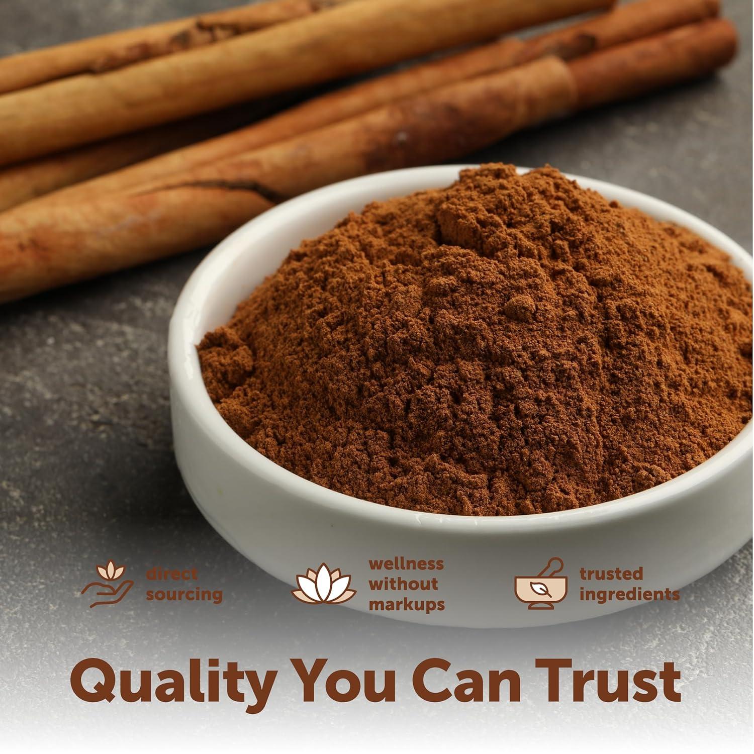 image:imageOrganic Ceylon Cinnamon Powder 2 lb Premium Sri Lanka Source Sweet amp Earthy Flavor Great for Baking Cooking amp Drinks Additive Free NonGMO Bulk Supply1 Pound Pack of 1