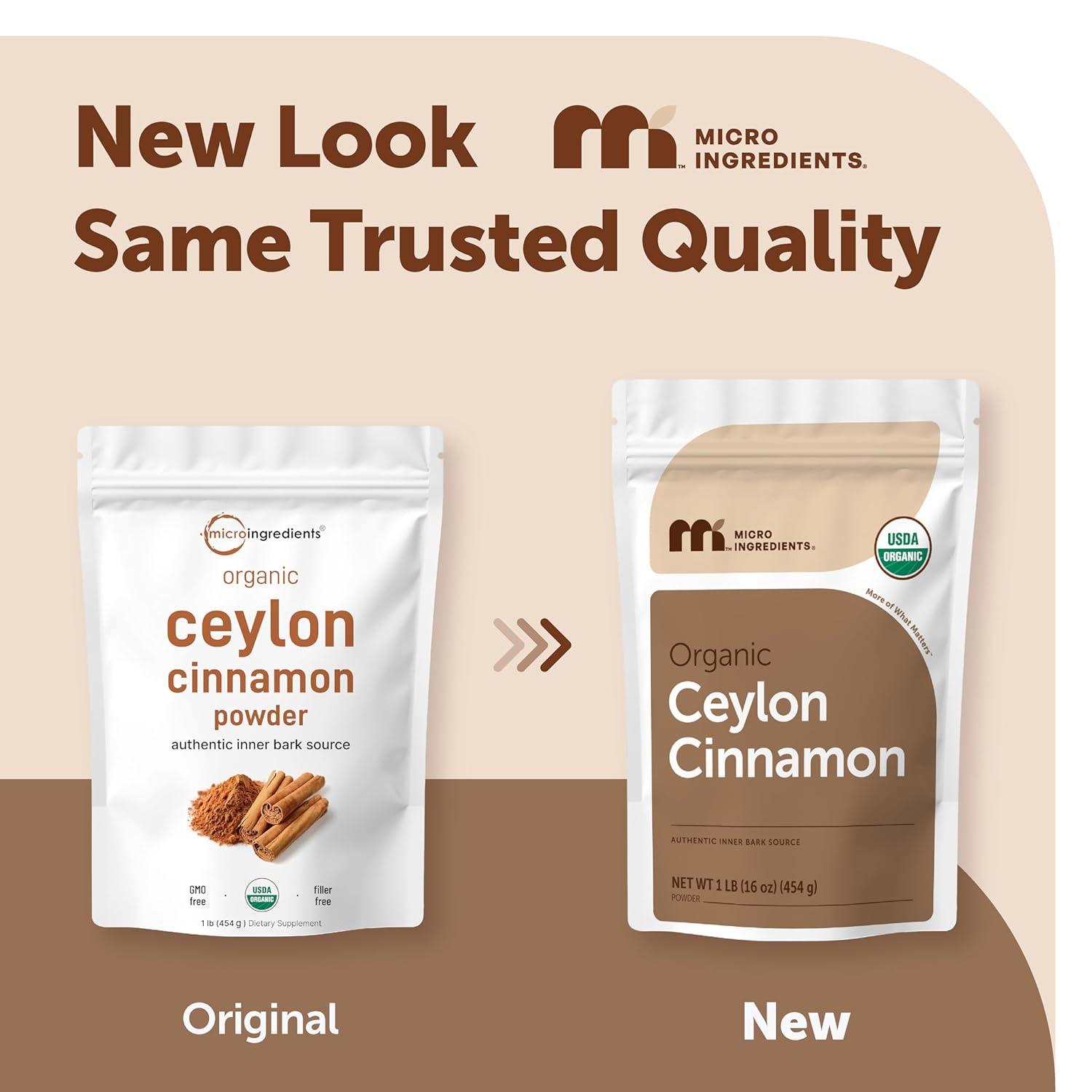 image:imageOrganic Ceylon Cinnamon Powder 2 lb Premium Sri Lanka Source Sweet amp Earthy Flavor Great for Baking Cooking amp Drinks Additive Free NonGMO Bulk Supply1 Pound Pack of 1