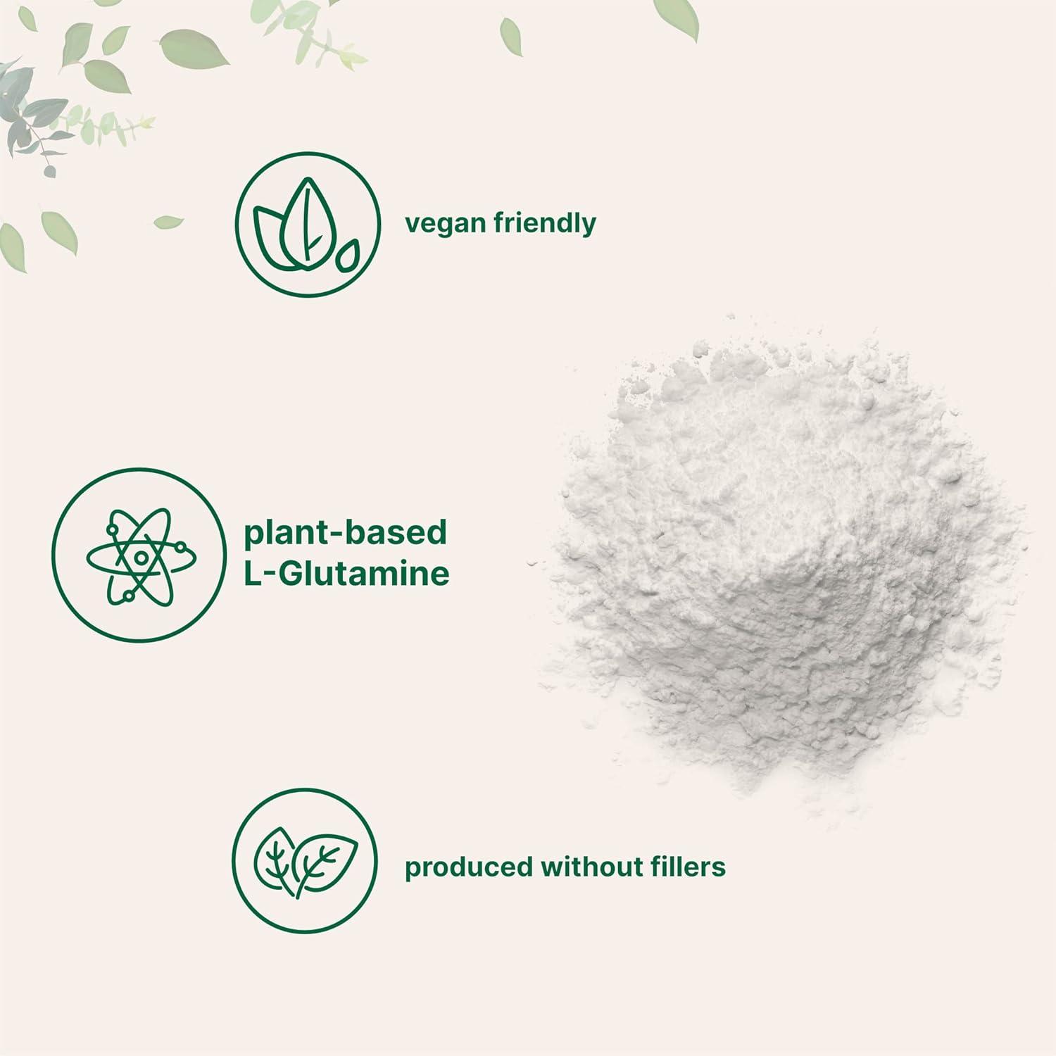 image:imagePure LGlutamine Powder 22lbs 1kg Free Form Amino Acid Unflavored Glutamine Supplement NonGMO Vegan Friendly