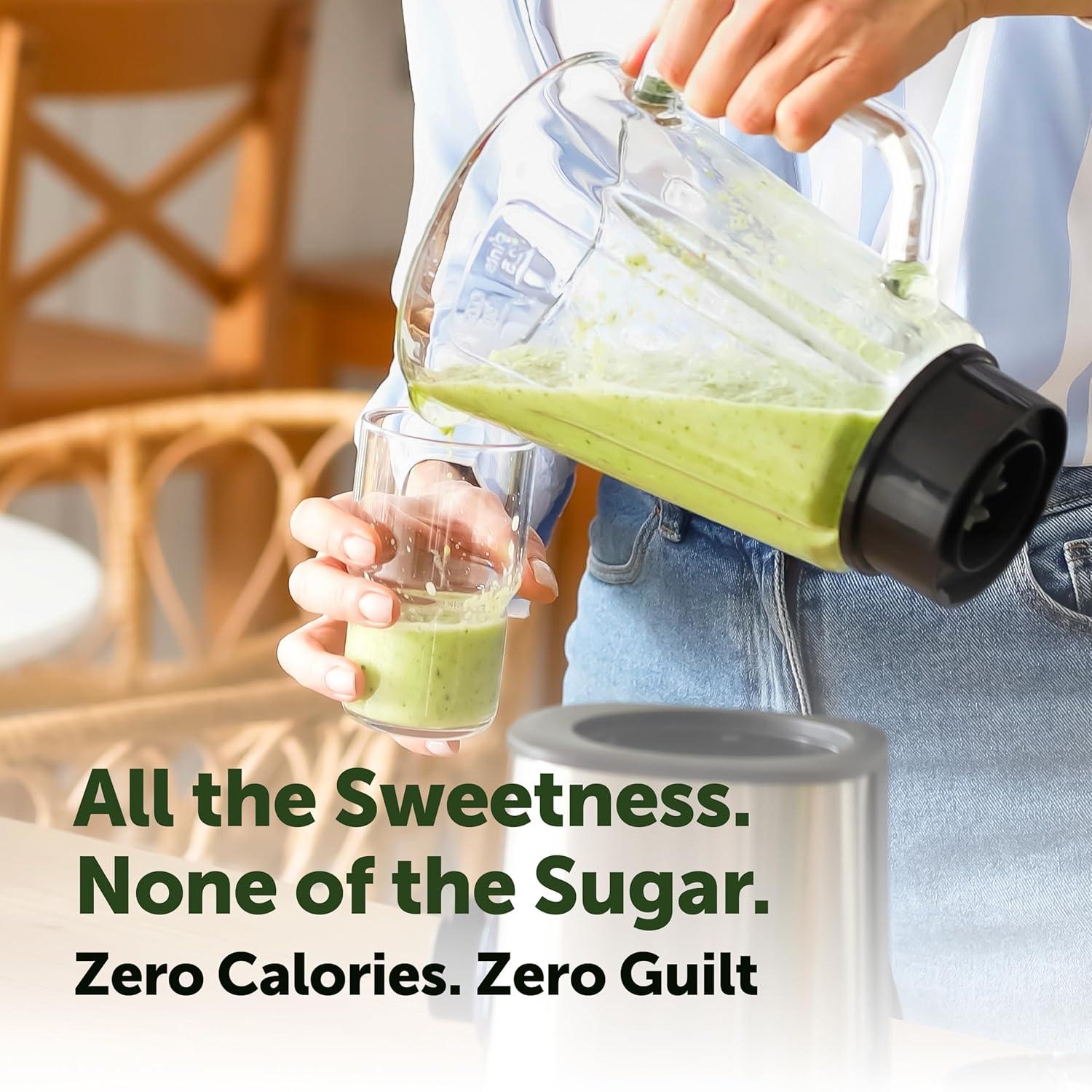 image:imageStevia Sweetener Powder with Allulose 4 lb 64 oz ZeroCalorie Sugar Substitute Reduced Bitterness No Erythritol 453 Servings Keto amp Vegan Friendly NonGMO
