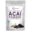 image:imageOrganic Acai Powder 8oz  100 Natural Fruit Powder  FreezeDried Brazilian Wildberry Source  No Sugar amp Additives  Great Flavor for Drinks Smoothie amp Beverages  NonGMO amp Vegan Friendly