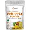 image:imageOrganic Pineapple Powder 8oz  100 Natural Fruit Powder  FreezeDried Pineapples Source  No Sugar amp Additives  Great Flavor for Drinks Smoothie amp Beverages  NonGMO amp Vegan Friendly