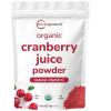 image:imageSustainably US Grown Organic Cranberry Juice Powder Wild Cranberry Supplements Cold Pressed 8 Ounce  Supports Urinary Tract Cleanse amp Prostate Health  Filler Free Water Soluble Pet Friendly
