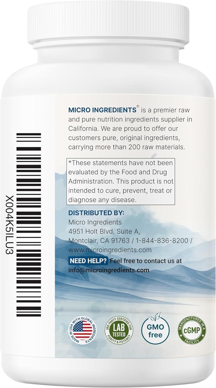 image:imageGlycine 2000mg Per Serving 240 Veggie Capsules Free Form Double Strength Amino Acids Restful Sleep and Neurotransmitter Support Supplements NonGMO Gluten Free