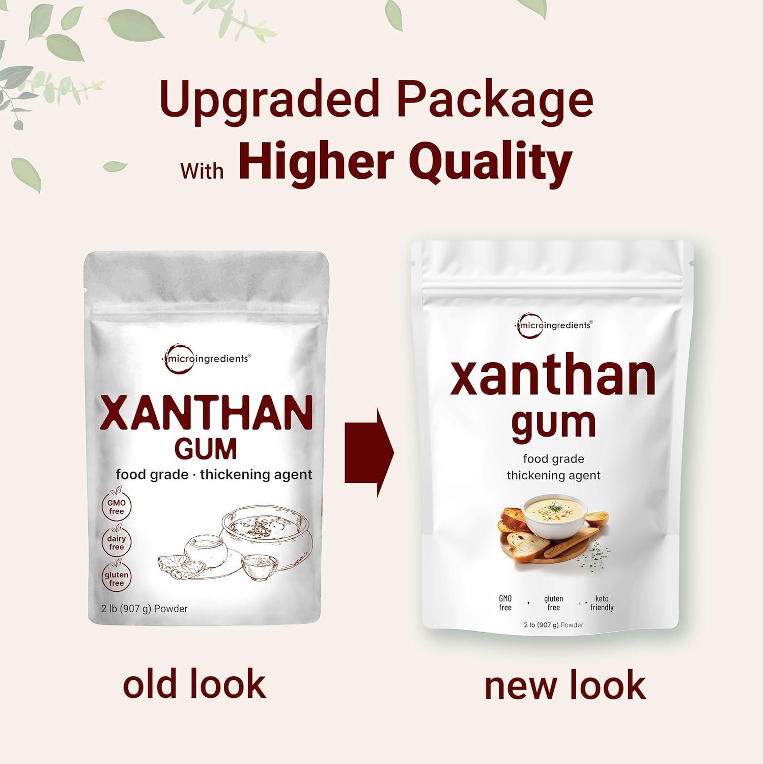 image:imageMicro Ingredients Xanthan Gum Powder 2lb 32oz Premium Quality for Keto amp GlutenFree Baking Unflavored Thickening Agent for Cooking NonGMO Vegan Friendly