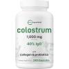 image:imageMicro Ingredients Bovine Colostrum 1000 mg Per Serving 240 Capsules  40 IgG with Collagen amp Probiotics  Colostrum Supplement with 10 Probiotic Strains  NonGMO Gluten Free