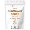 image:imageOrganic Sunflower Seeds 4lbs  Raw Unsalted amp Shelled  Whole Kernels  Low Carb Snack  Great for Baking Smoothies amp Salad Toppings  NonGMO Vegan Plant Based