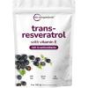 image:imagePure TransResveratrol Powder with Vitamin E 5 Ounce 2 in 1 Formula Micronized Powder for Better Absorption Premium Resveratrol Supplement Super Antioxidant
