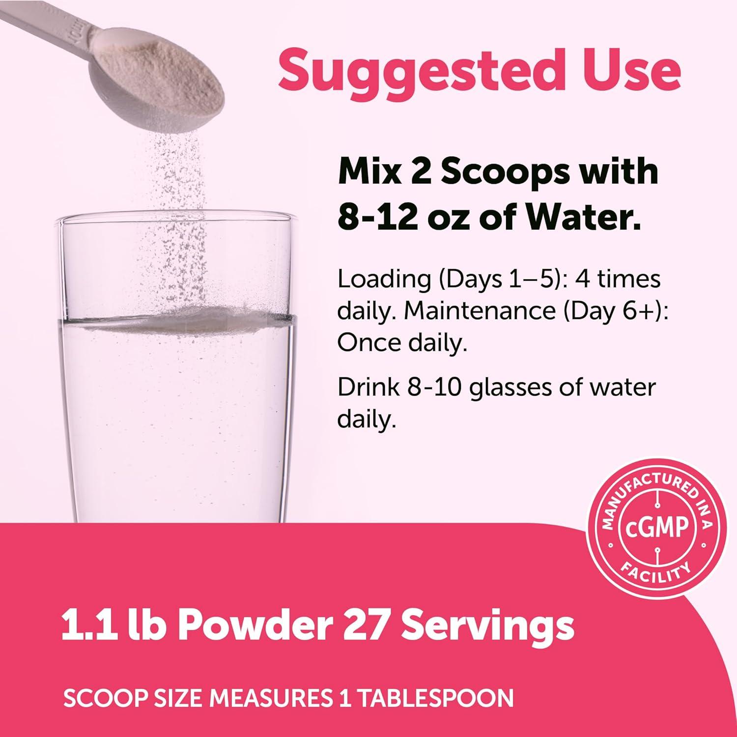 image:imageMicro Ingredients Creatine Electrolytes Multi Collagen for Women 5000mg Micronized Creatine Monohydrate Powder Complex Creatine Hydration Drink Mix Lemon Raspberry SugarFree NonGMO