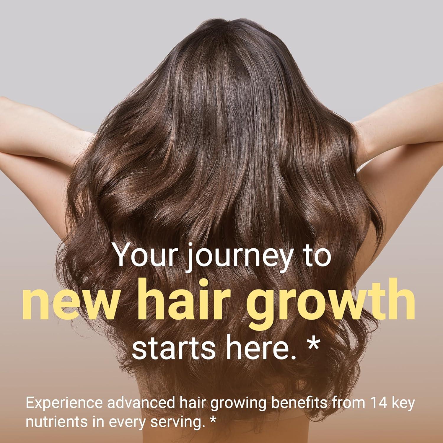 image:imageMicro Ingredients Hair Growth Vitamins for Women amp Men 120 Capsules 14in1 Formula with Biotin Collagen Keratin Saw Palmetto amp More Thicker Fuller Nourishes Thinning amp Loss Hair Support120 Count Pack of 1