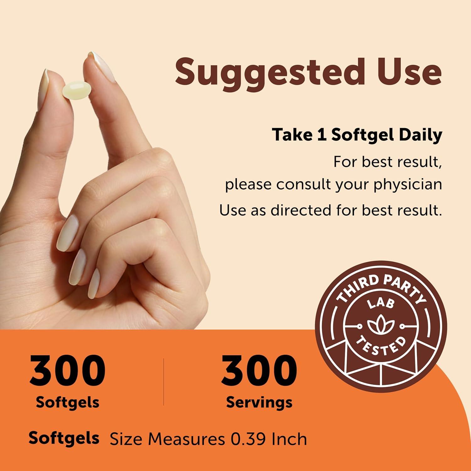 image:imageMicro Ingredients Vitamin D3 2000 IU K2 MK7 50 mcg 300 Softgels Made with Coconut Oil 2in1 Formula Easy to Swallow NonGMO