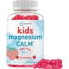 image:imageKids Magnesium Gummies for Age 2 120 Count  Sugar Free Strawberry Flavor  Calm Magnesium Citrate Gummies for Sleep Relaxation Muscle Bones amp Mood Support  NonGMO Gluten Free