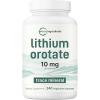 image:imageLithium Orotate 10mg 240 Veggie Capsules  5mg Per Capsules  High Bioavailability Trace Mineral  Healthy Aging Brain Supplement amp Mood Support  NonGMO Gluten Free