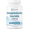 image:imageMagnesium Taurate 2000mg 240 Capsules  Highly Bioavailable Chelated Magnesium Supplement  Mineral Supplements for Men amp Women  NonGMO Gluten Free