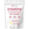 image:imageMicro Ingredients Creatine  Electrolytes  Multi Collagen for Women  5000mg Micronized Creatine Monohydrate Powder Complex  Creatine Hydration Drink Mix  Lemon Raspberry  SugarFree NonGMO