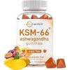 image:imageMicro Ingredients KSM66 Ashwagandha Gummies 120 Count  Sugar Free Mango Passion Fruit Flavor  Potent Root Extract  Stress Relaxation amp Sleep Support  NonGMO