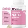 image:imageMicro Ingredients Liposomal NAD for Women Complex 180 Veggie Capsules  NMN Pathway Supplement  12in1 Advanced NAD Formula with Resveratrol Hyaluronic Acid Glutathione amp Collagen