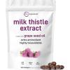 image:imageMicro Ingredients Milk Thistle Supplement  360 Softgels with Grape Seed Oil  Highly Bioavailable Extract  Contains Active Silymarin  Antioxidants