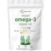 image:imageMicro Ingredients Vegan Omega 3 Algae Oil 240 Veggie Softgels  Fish Oil Alternative  DHA 500mg amp DPA 100mg  Carrageenan Free  PlantBased Omega 3 with Flaxseed amp ALA  Lemon Flavored
