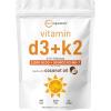 image:imageMicro Ingredients Vitamin D3 2000 IU  K2 MK7 50 mcg 300 Softgels  Made with Coconut Oil  2in1 Formula  Easy to Swallow NonGMO