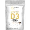 image:imageMicro Ingredients Vitamin D3 2000 IU 500 Softgels  Virgin Coconut Oil  Cholecalciferol Form  Bone Immune amp Heart Support  Easy to Swallow NonGMO