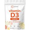 image:imageMicro Ingredients Vitamin D3 5000 IU 500 Softgels  Virgin Coconut Oil  Cholecalciferol Form  Bone Immune amp Heart Support  Easy to Swallow NonGMO