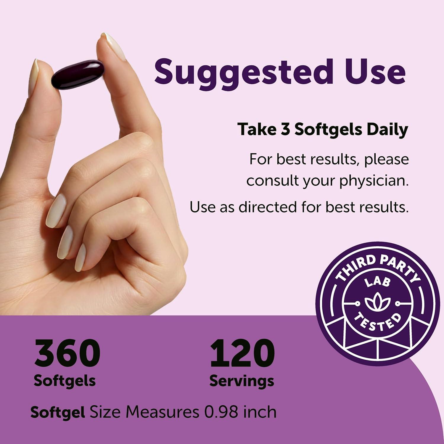 image:imageMicro Ingredients Elderberry Complex with Zinc amp Vitamin C 360 Softgels 7in1 with D3 Oil of Oregano Quercetin amp Ginger Made with MCT amp Elderberry Seed Oil