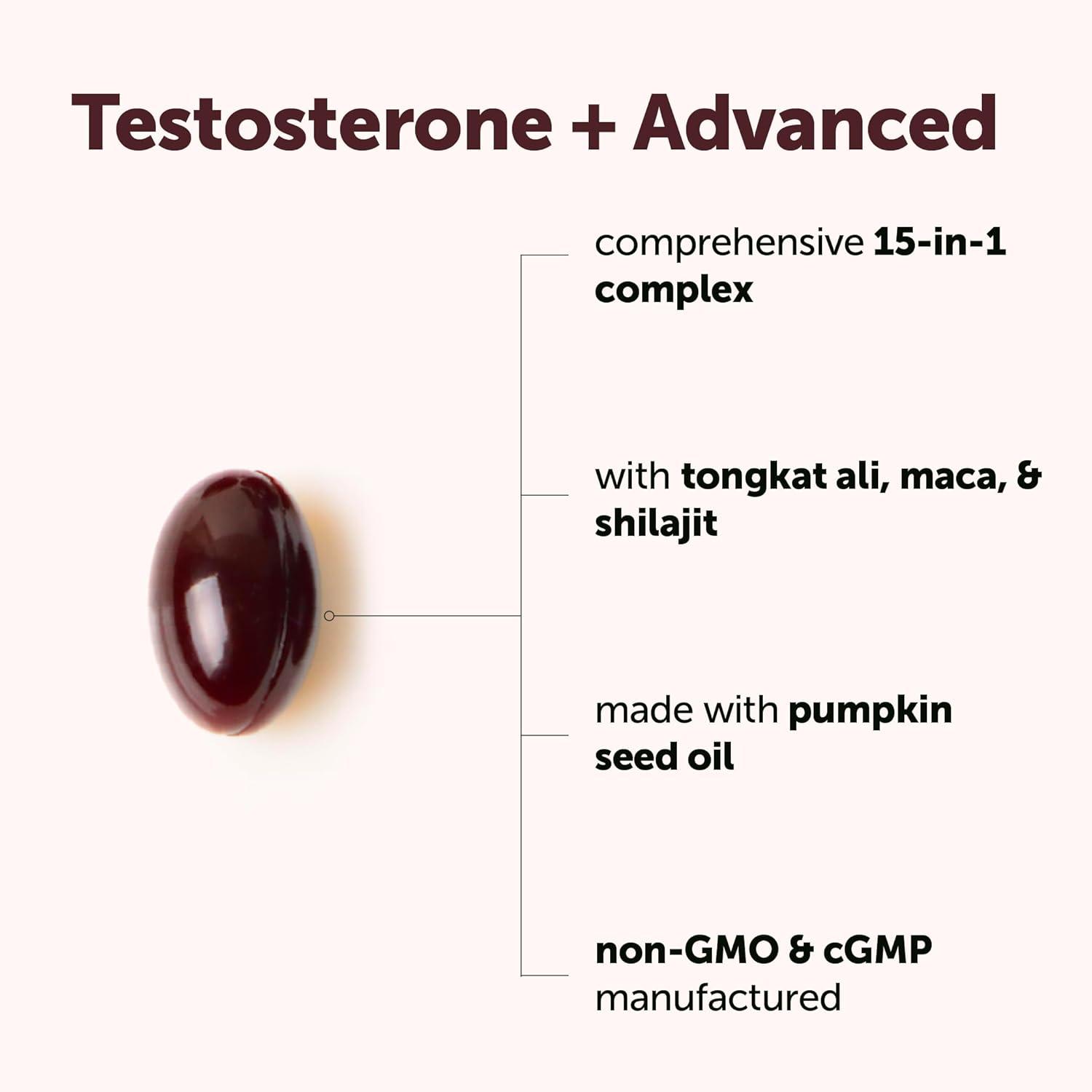 image:imageMicro Ingredients Testosterone Advanced for Men amp Women 240 Softgels 15in1 Complex with Tongkat Ali Horny Goat Weed Shilajit Maca amp Saw Palmetto NonGMO