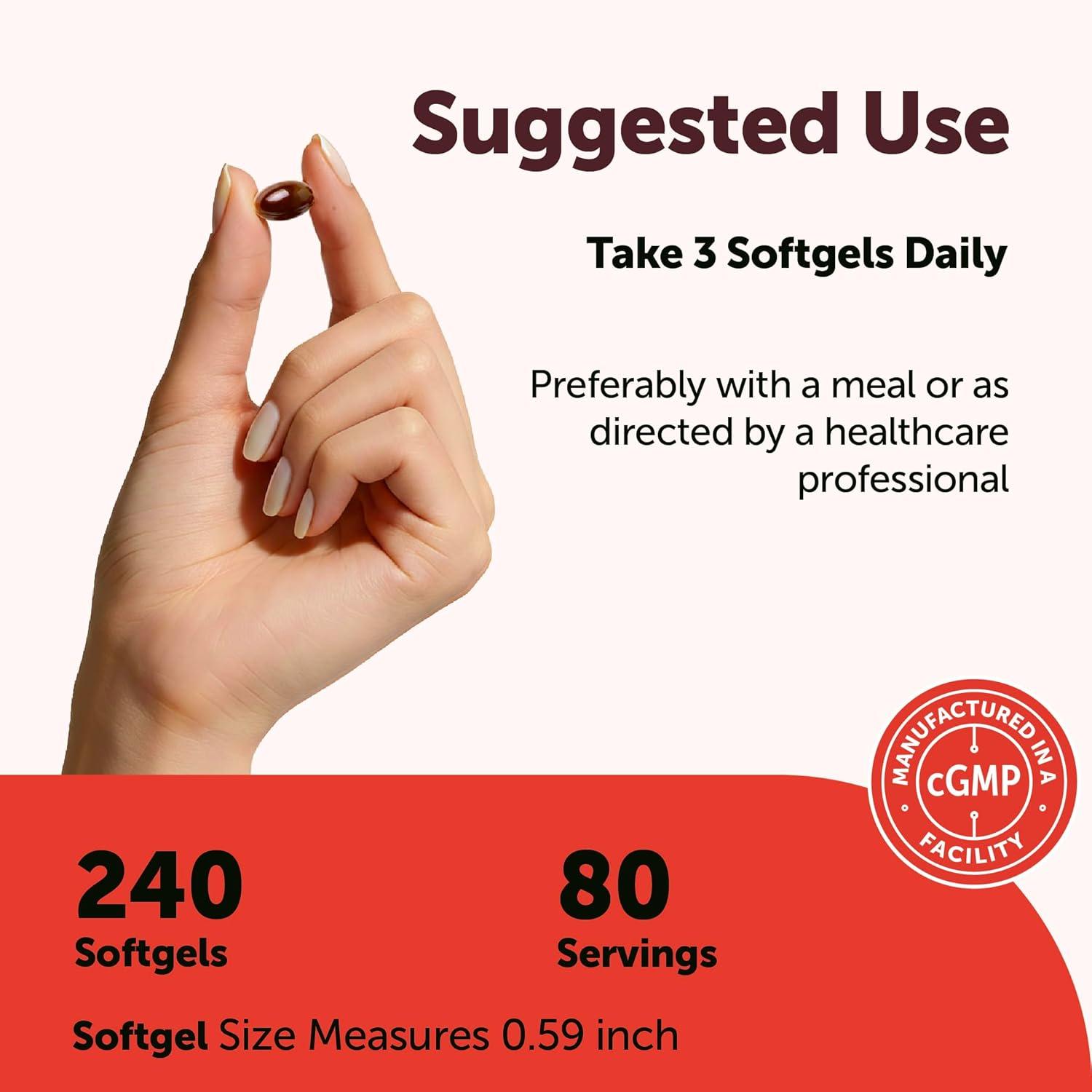 image:imageMicro Ingredients Testosterone Advanced for Men amp Women 240 Softgels 15in1 Complex with Tongkat Ali Horny Goat Weed Shilajit Maca amp Saw Palmetto NonGMO