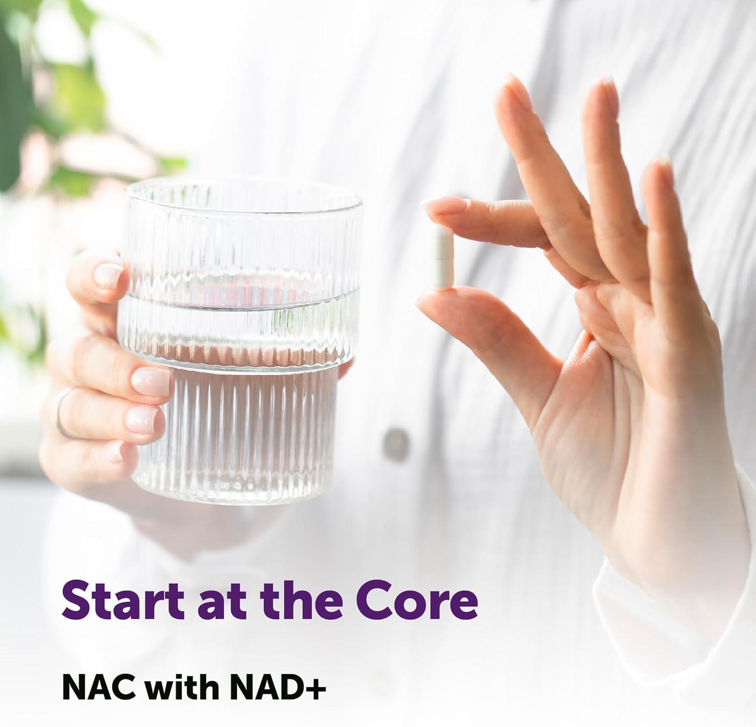 image:imageMicro Ingredients NAC with NAD 1000 mg Per Serving 240 Vegetarian Capsules 2in1 NAcetylLCysteine with Nicotinamide Adenine Dinucleotide NonGMO Gluten Free
